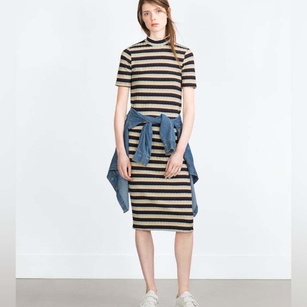 Zara Striped Women's dress